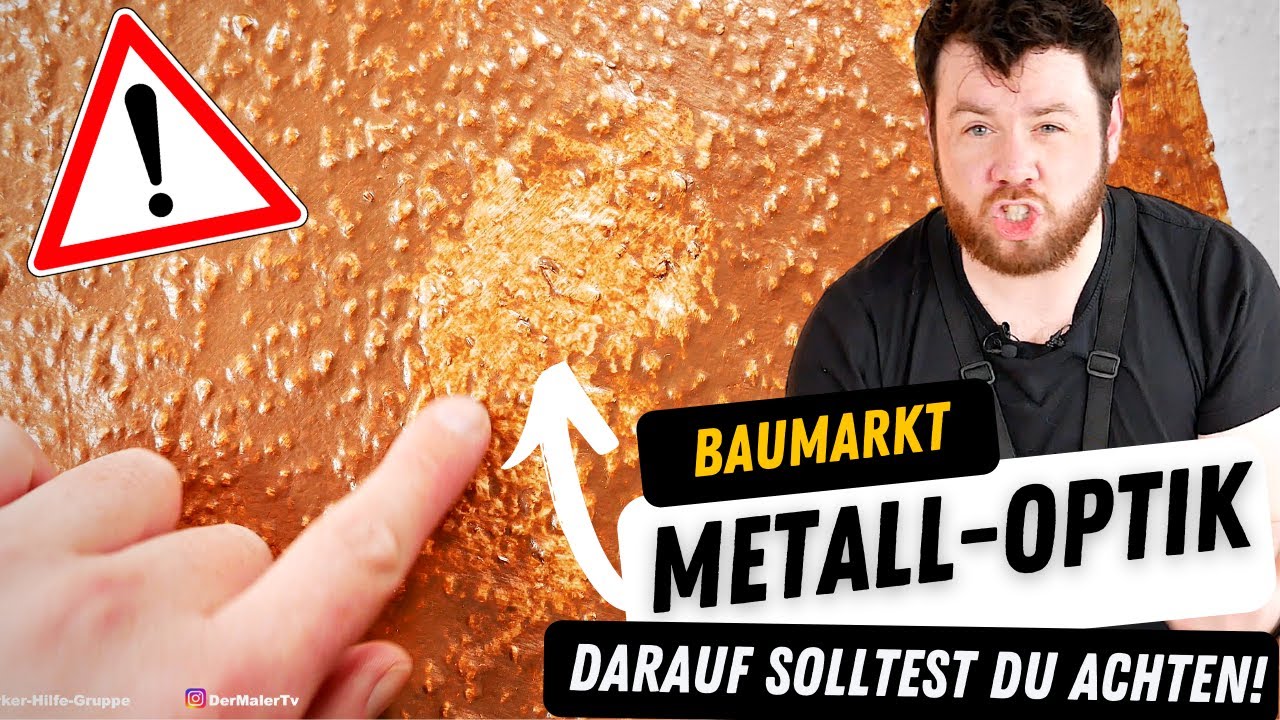 Metall-Optik Test | toom Metallicfarbe gut oder schlecht