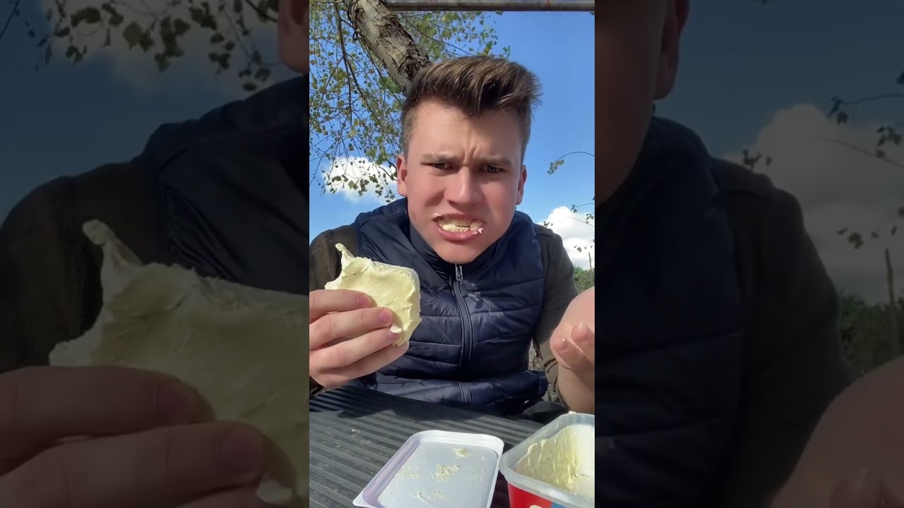 Comiendo un poco de mantequilla 🤤