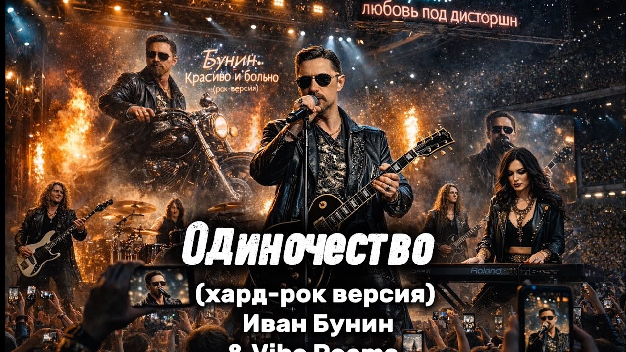 Одиночество (хард-рок версия) Иван Бунин & Vibe Poems 