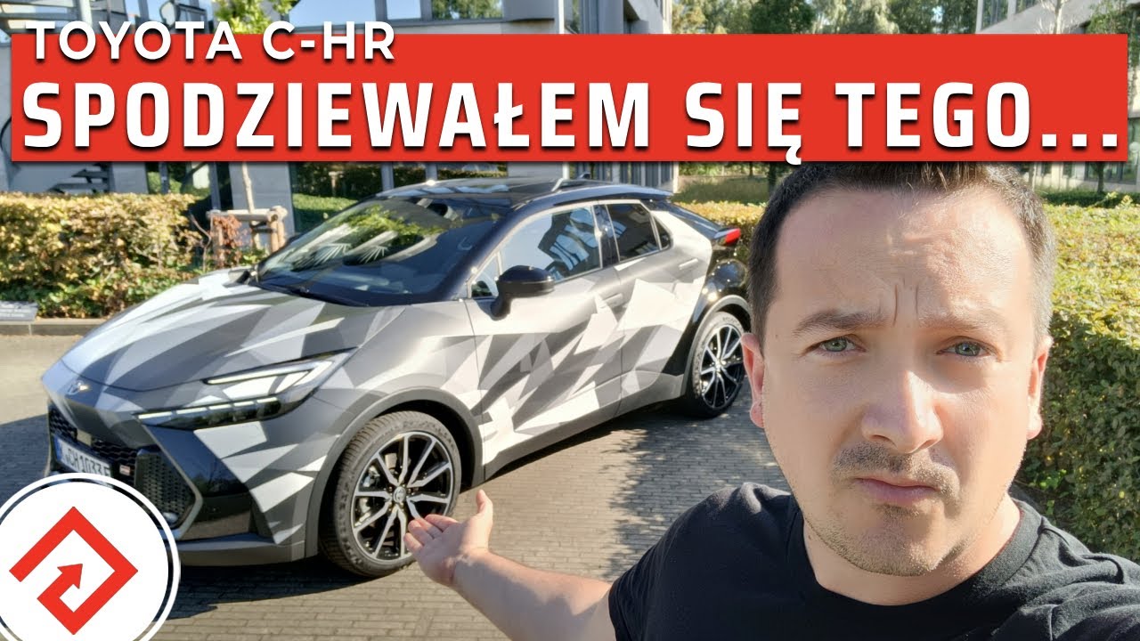 Toyota C-HR plug-in - pierwsza jazda egzemplarzem przedprodukcyjnym