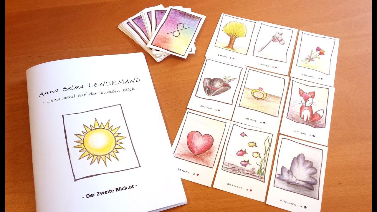 ☀️ Anna Selma Lenormand (Unboxing) ☀️ Schnuffige Lenormandkarten mit einem genialem Begleitbuch