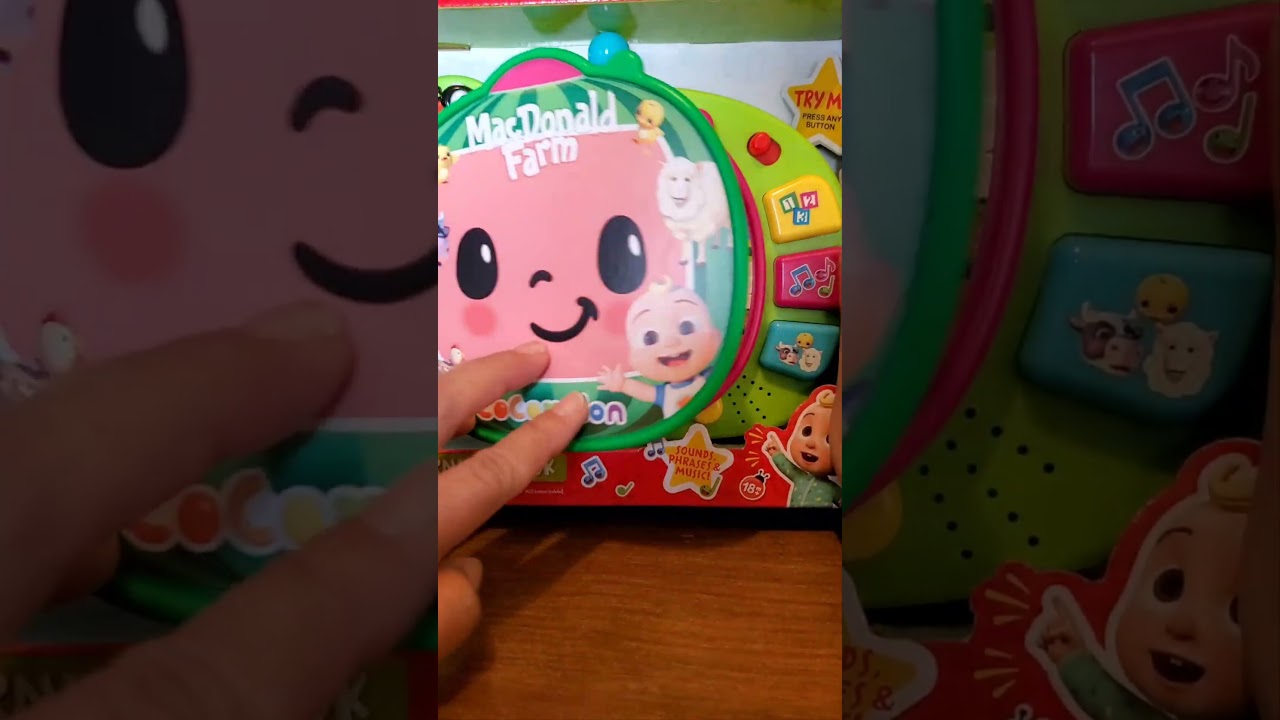 ASMR! MC DONALD FARM COCOMELON BOOK! AMAZING! 