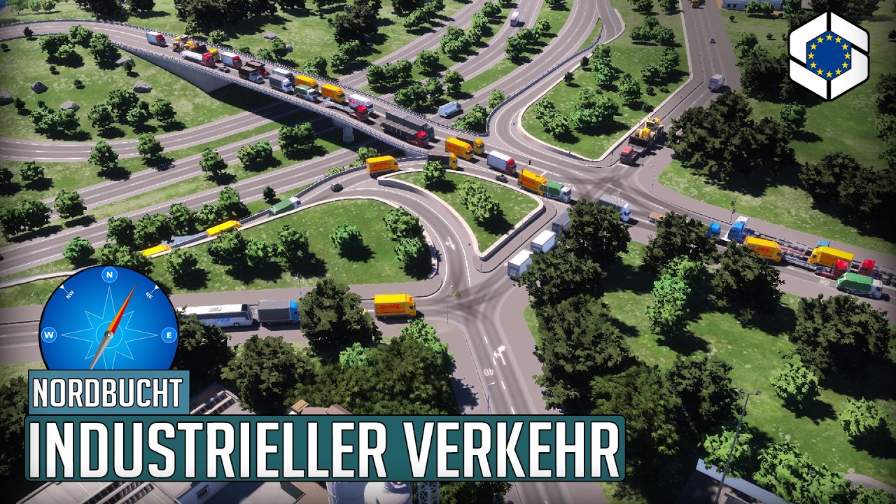 Industrieller Verkehr in den Griff bekommen in Cities Skylines 2 | Nordbucht 163