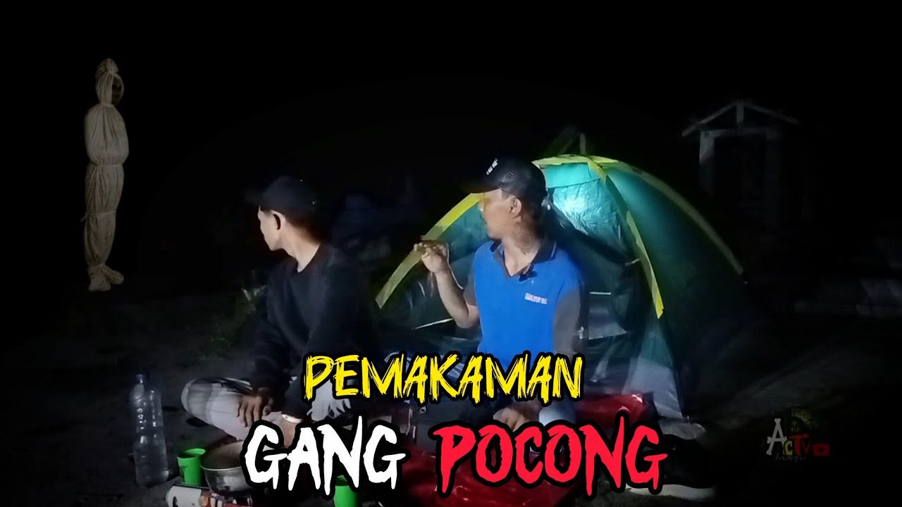 Pemakaman gang pocong ⁉️ Horor banget