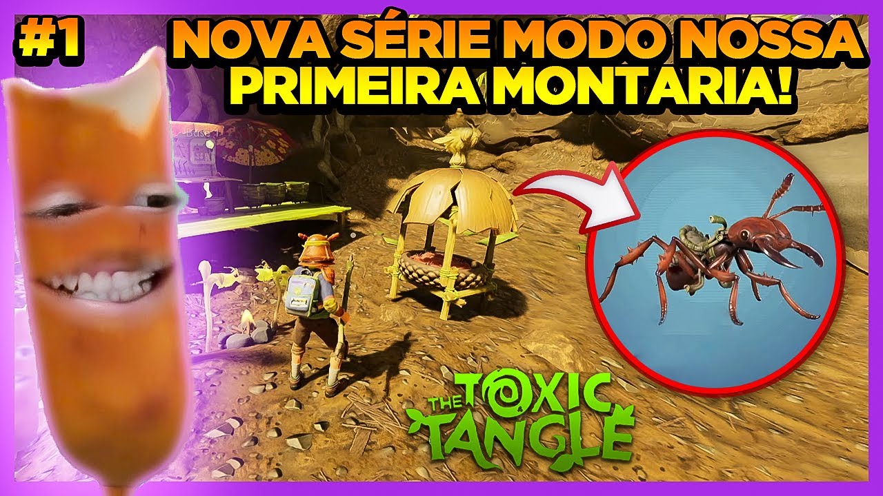 GROUNDED 2: NOVA SÉRIE Toxic Tangle Ep 01! Modo Nossa, Obtendo a Primeira Montaria! #grounded2