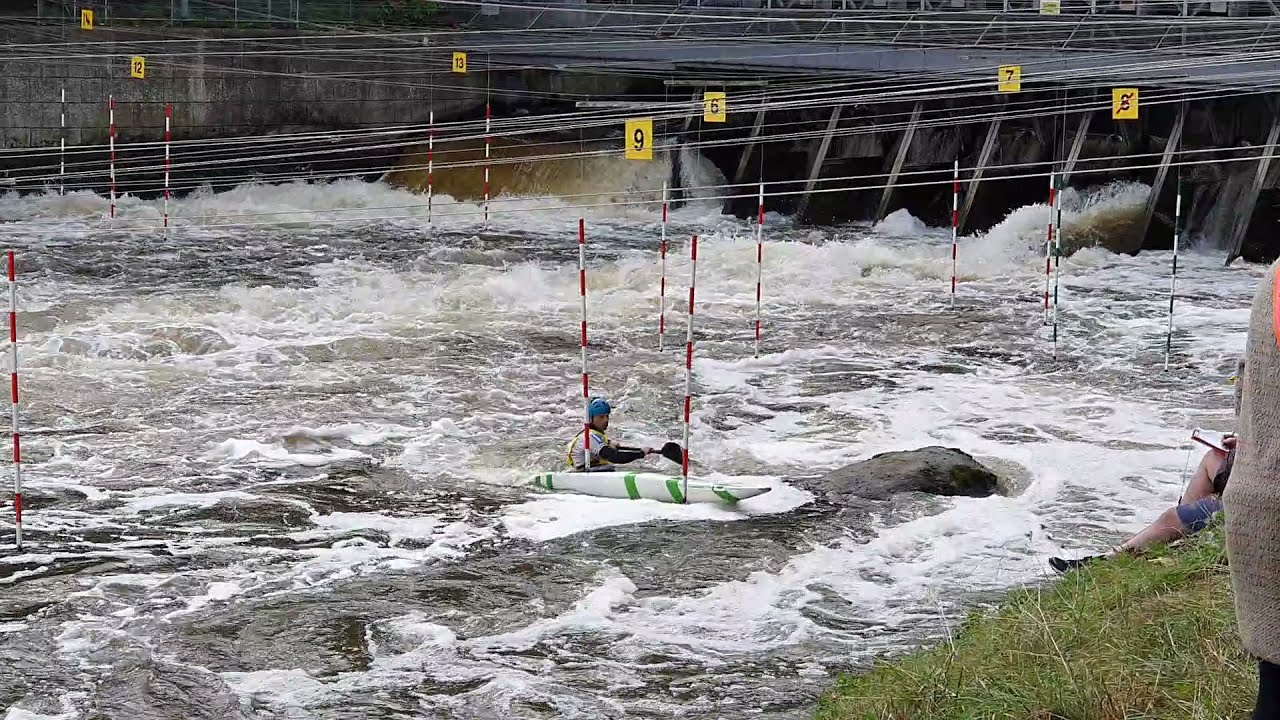 Shepperton Div 2 Slalom 2021, my K1 run