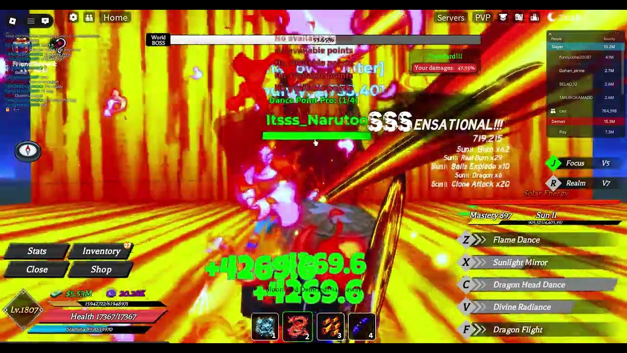 Me vs moon God