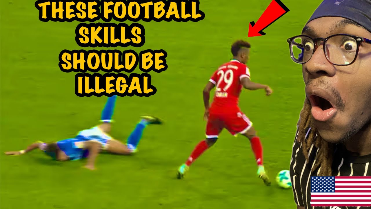 OMG! These FOOTBALL SKILLS Are UNSTOPPABLE|AMERICAN Reacts “These Football Skills Should Be Illegal“