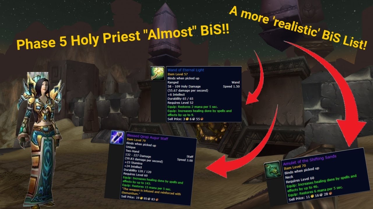 Wow Classic FRESH 2025 - Healing Priest Phase 5 