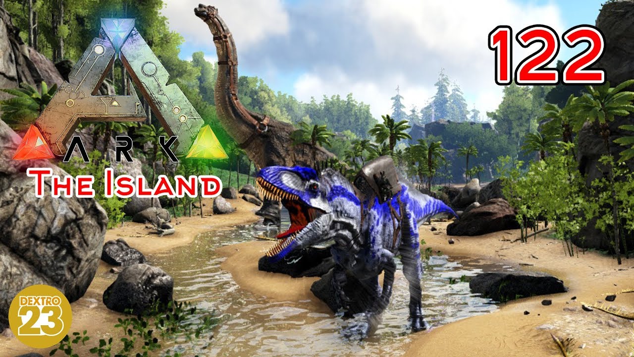 ARK The Island - Brachiosaurus & Acrocanthosaurus #122| Let's Play Gameplay Deutsch German