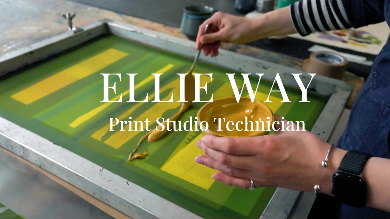 Ellie Way - Print Studio Technician, The Art House