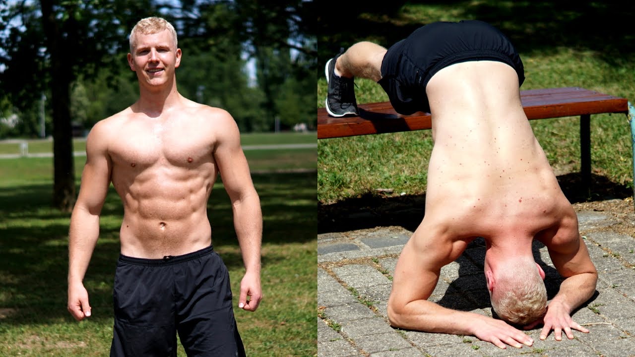 4 Intense Bodyweight Exercises for TRICEPS (pure isolation!)