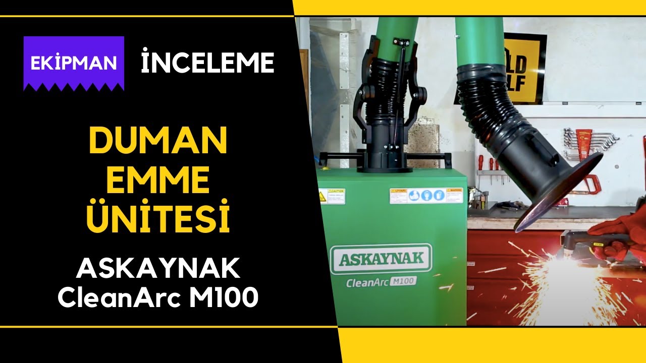 Askaynak / CleanArc M100 Duman Emme Ünitesi - Ürün İnceleme