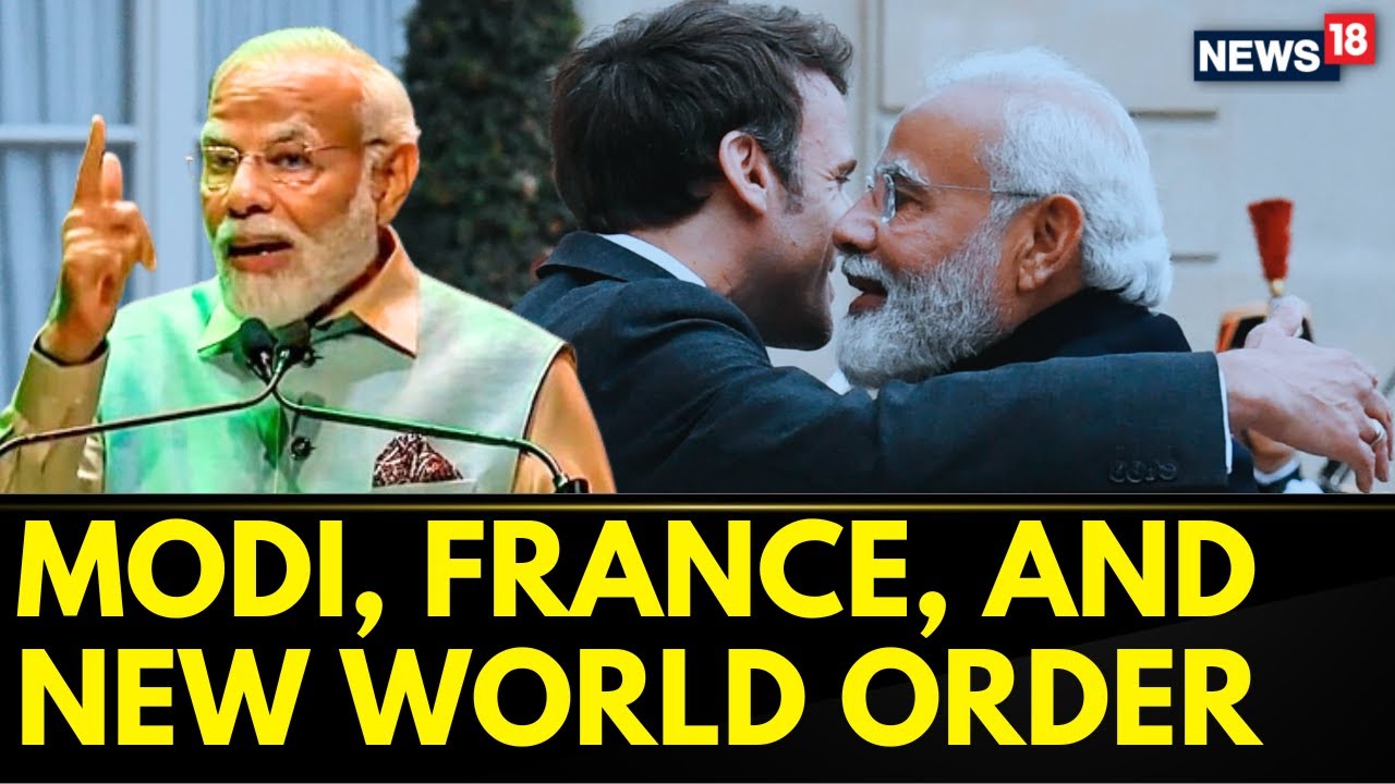 Modi In France | PM Modi Addresses Indian Diaspora In Paris | India France Relations | News18