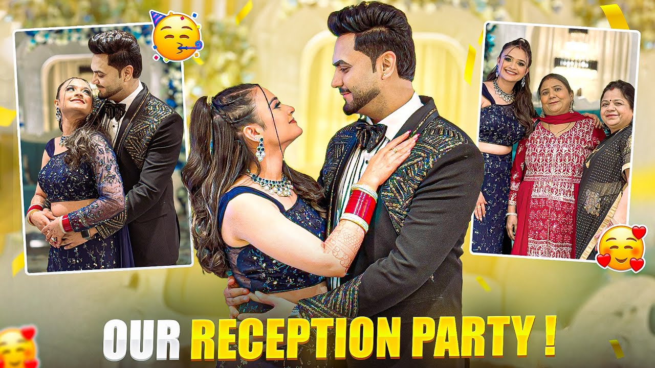 Our reception party vlog😍asi party nhi ki kabhi