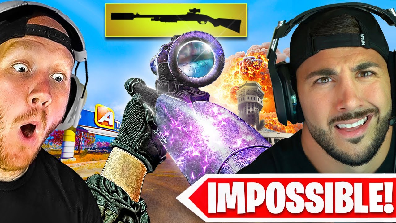 THE SHOTGUN SNIPER ONLY WARZONE CHALLENGE