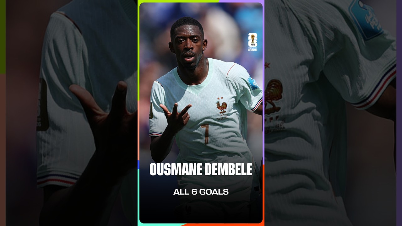 All Ousmane Dembele goals at the 2026 FIFA World Cup 🇫🇷 ⚽