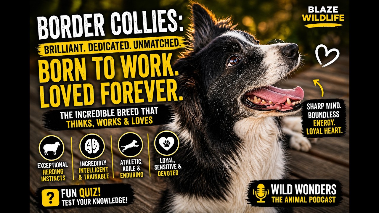 S6 E3: "Border Collies: The Brilliant Canine Athletes" 🐾🐶