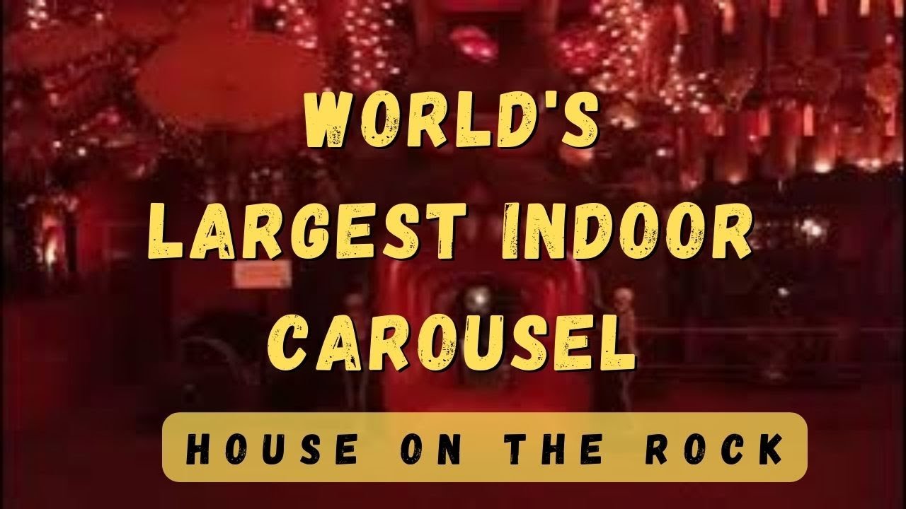World's Largest Indoor Carousel Spring Green, WI House on the Rock Angels No Horses