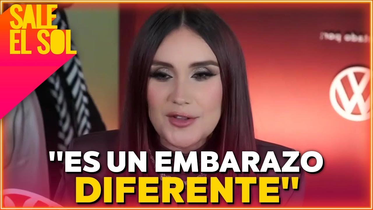 ¿Dulce María NO sabía que estaba EMBARAZADA? ¡Así se enteró! | Sale el Sol