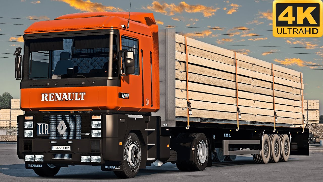 4K | ETS2 1.46 Open Beta | Renault Magnum AE | Hunedoara 🇷🇴 󠁧󠁢󠁳󠁣 - Timișoara 🇷🇴