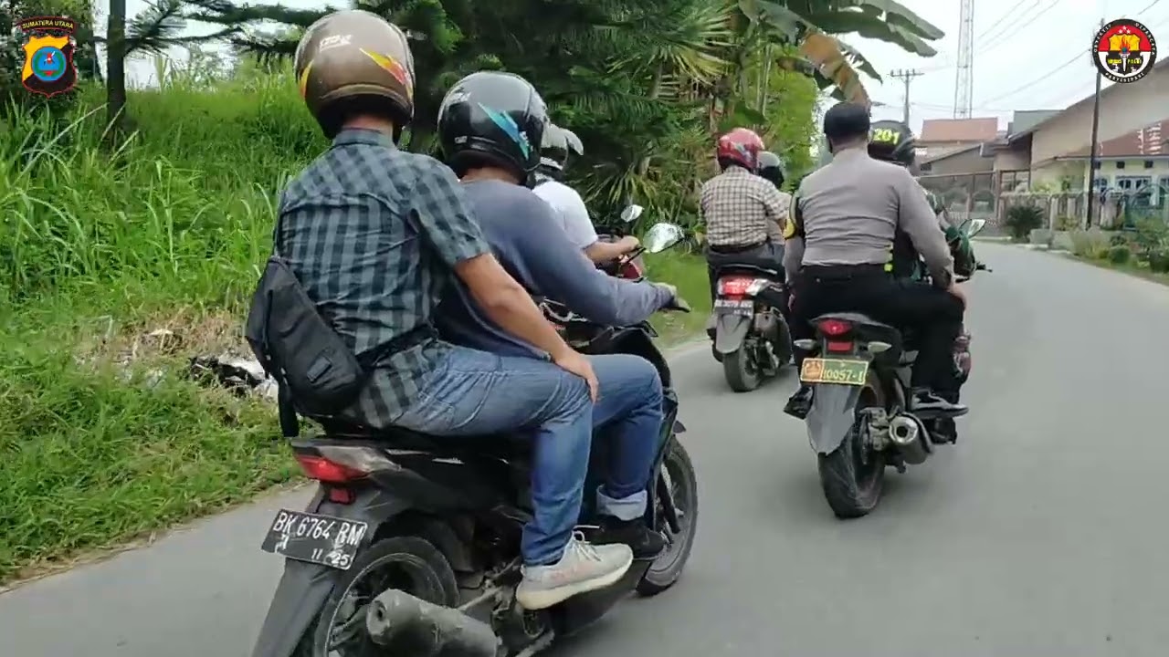 Patroli Bersama Muspika Kecamatan Medan Marelan