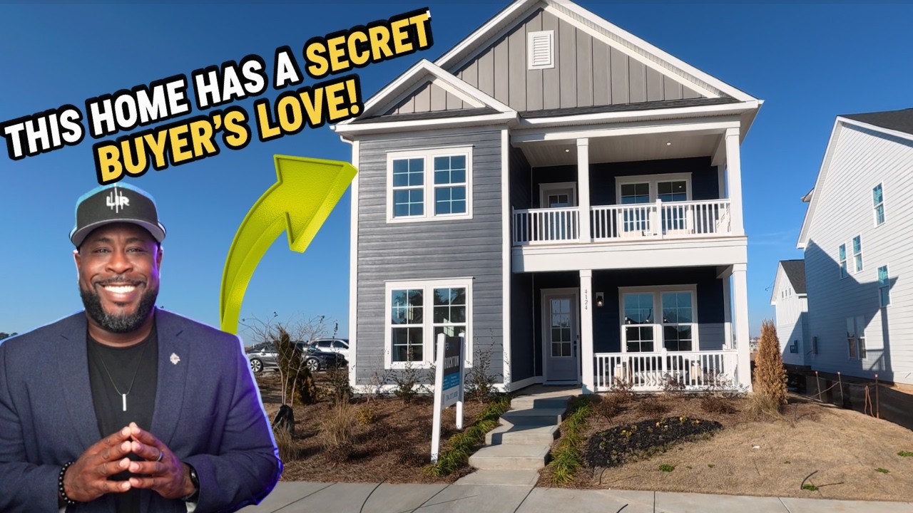 This Home Has 2 Secrets! 🤫 Brockton Floor Plan in Miller Farm Pineville NC