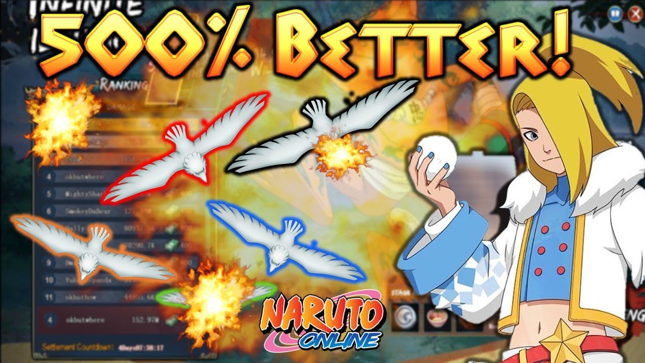 Rinne Deidara is 500% better than Kotetsu's Meta. Infinite Illusions Strength || Naruto Online