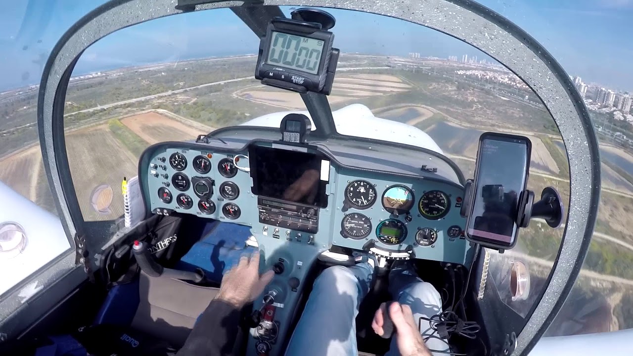 Landing at LLRS | Texan | With INTERCOM!