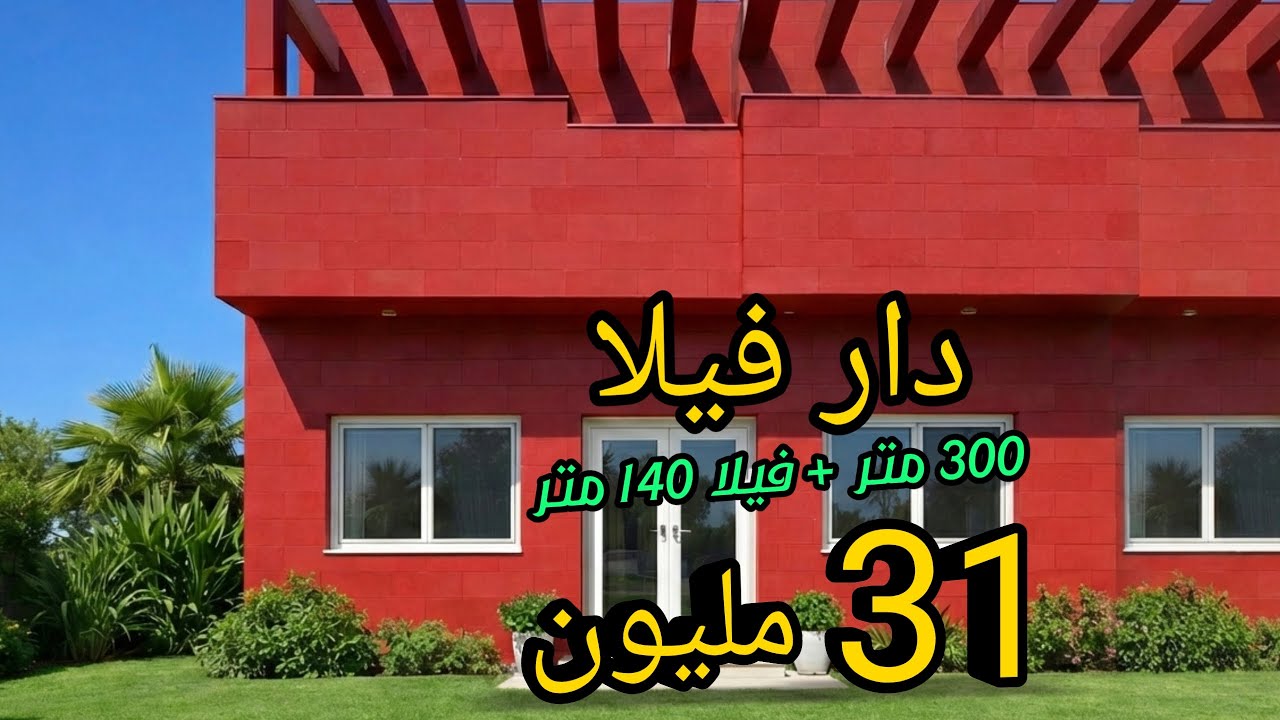 فيلا بالجردة 300 متر 31 مليون فيلا فيها 140 متر