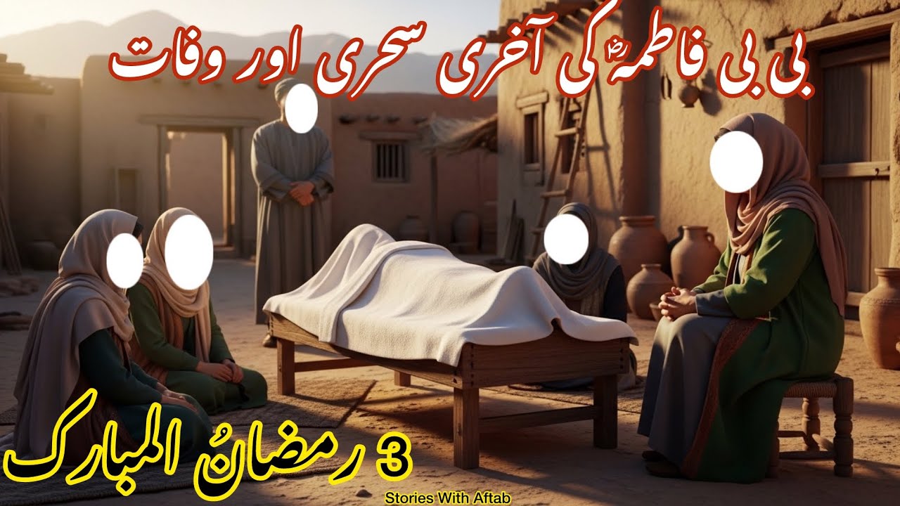 Bibi Fatima (RA) ki Aakhri Sehri aur Wafat ka Waqia  | Stories with Aftab 