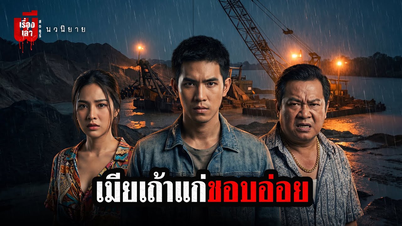 เมียเถ้าแก่ชอบอ่อย (เรื่องเล่าผีสตอรี่) หนุ่มคนงานแอบกินเมียเถ้าแก่ ถูกจับถ่วงน้ำสยอง