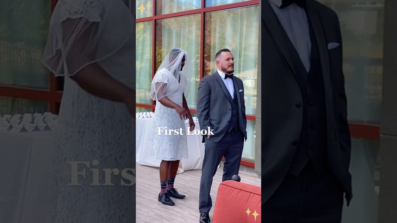 Funny First Look Prank 😂#prank #funny #humor #bride #groom #wedding