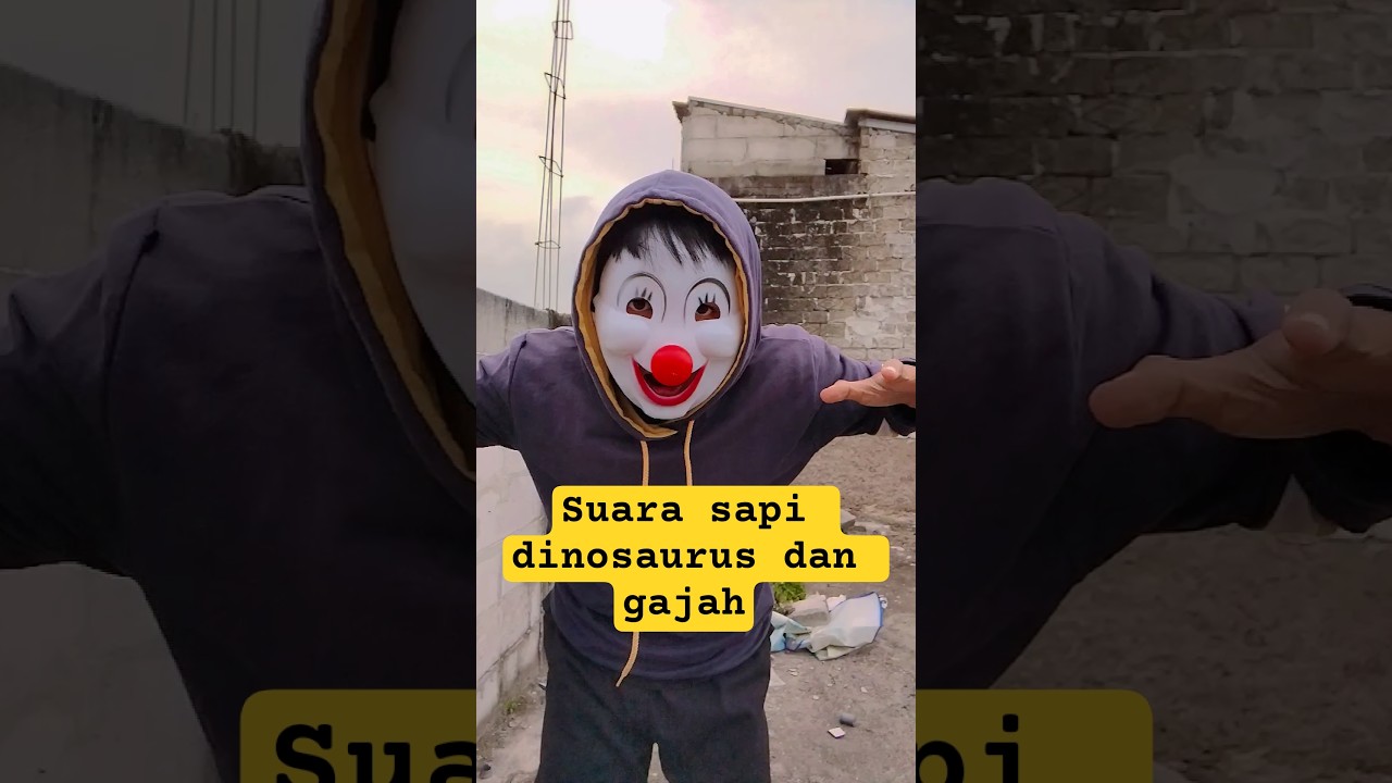 Badut bisa jadi apa aja 