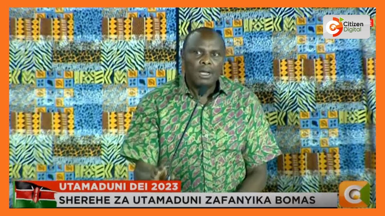 Felix Koskei vows to deal with corrupt government officials as Kenya commemorates Utamaduni day