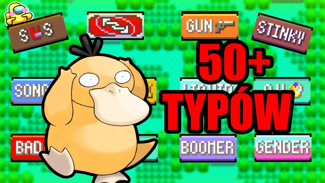 Gra Pokemon w Której Jest ZA DUŻO NOWYCH TYPÓW!!