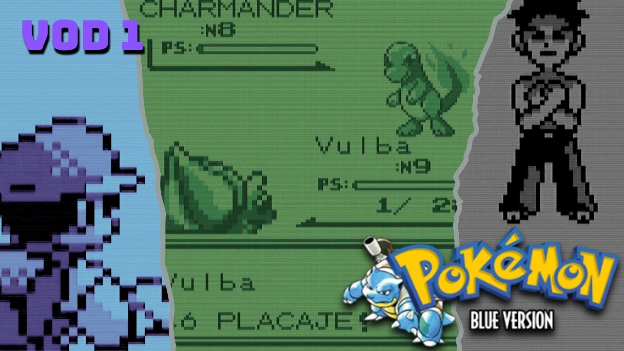 🔴Pokemon Blue Version(Edicion Azul) - VOD 1 - [Gameboy - Game Freak - 1996]🎮 05/01/2026