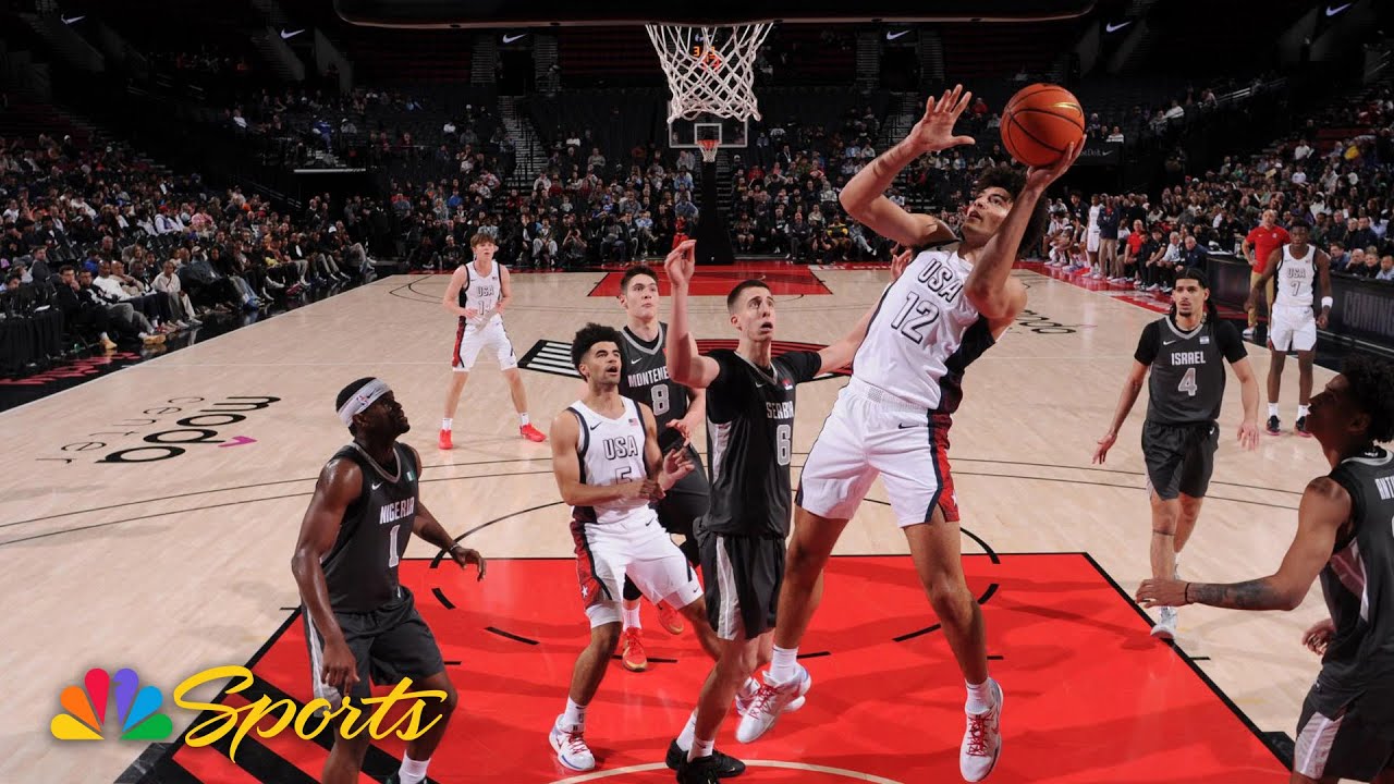 Cameron Boozer Team USA highlights: Men's Nike Hoop Summit | 4/12/25 | NBC Sports