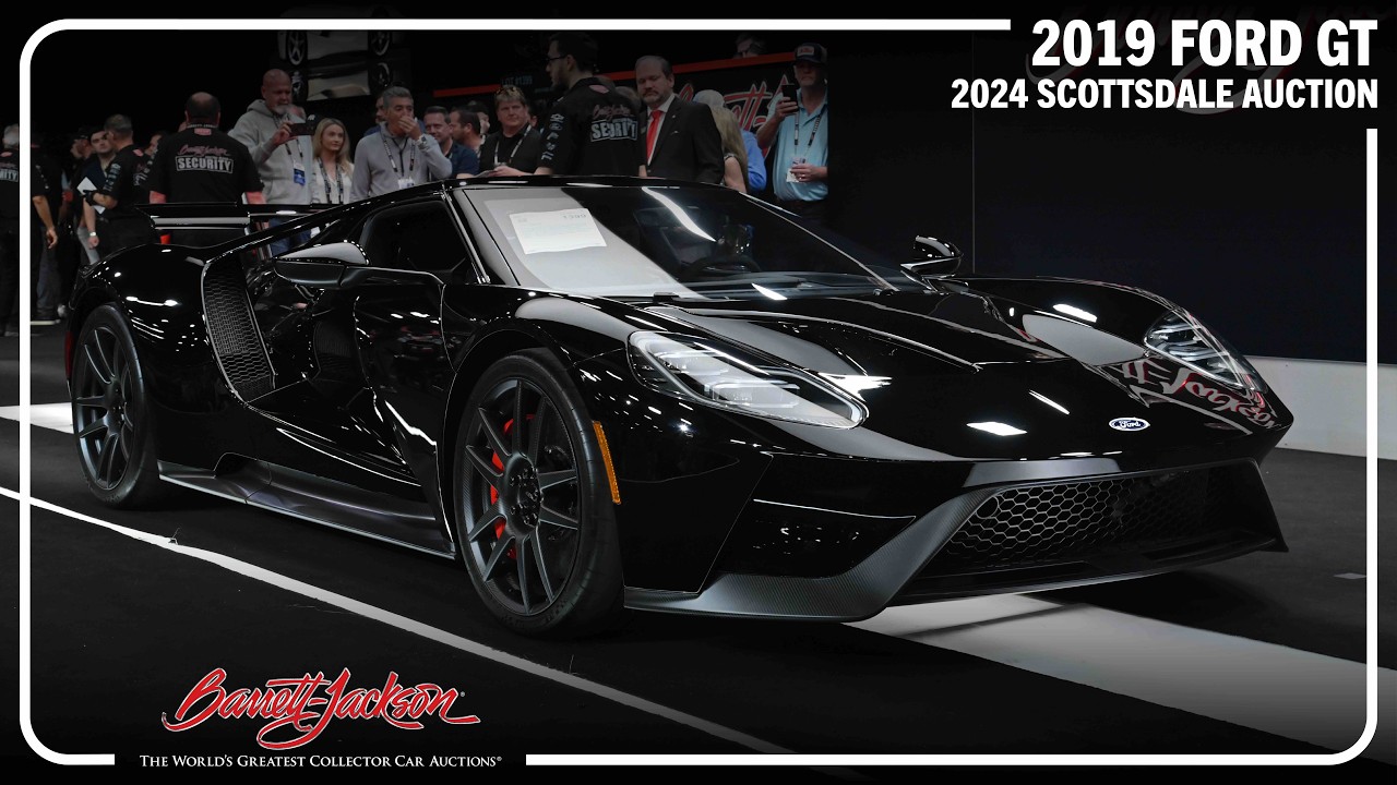 SOLD! 2019 Ford GT - BARRETT-JACKSON 2024 SCOTTSDALE AUCTION