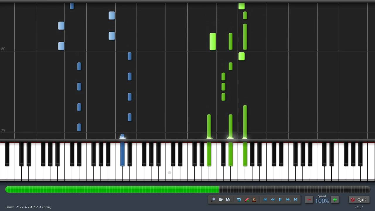 Haru Haru Piano - Big Bang [100% Speed!]