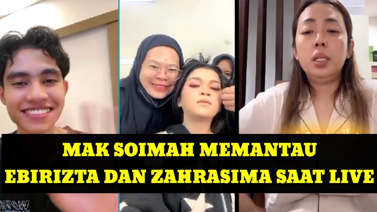 ebirizta DA5 dan zahrasima DA7 live bareng dipantau mak soimah.