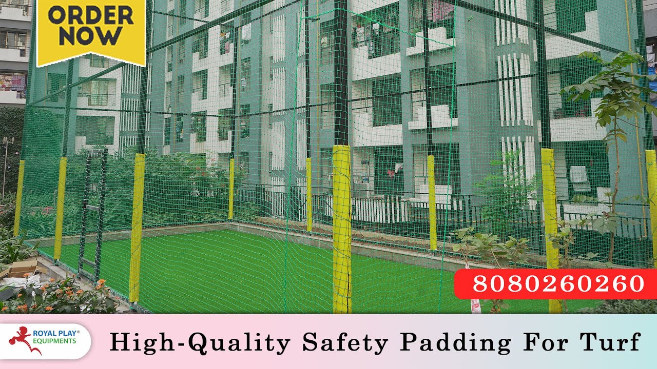 High-quality Safety padding for football & cricket turf | 8080260260 by royalplay.in