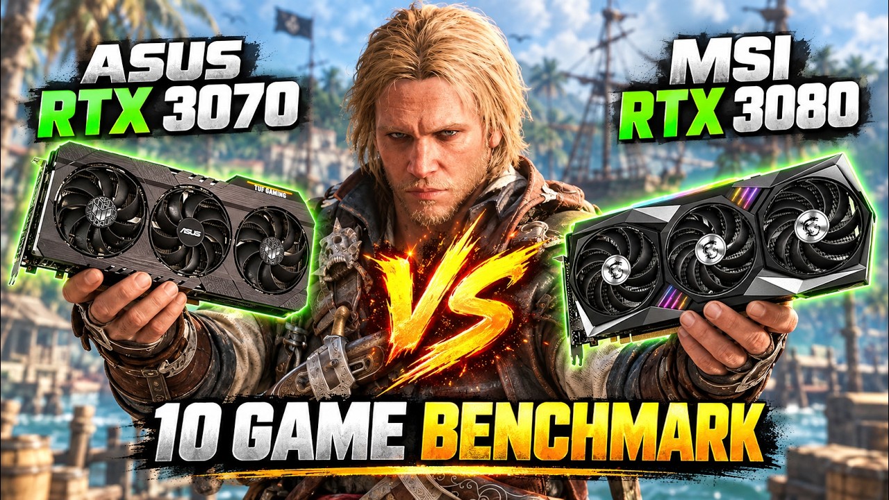 RTX 3070 против RTX 3080 в 1440p