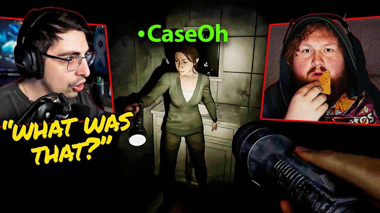 CASEOH CONVINCES ME TO PLAY PHASMOPHOBIA FOR 1ST TIME