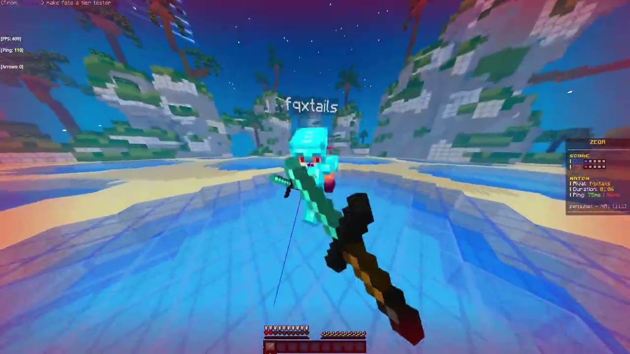 GlitchyB3300 vs. fqxtails | Midfight Test