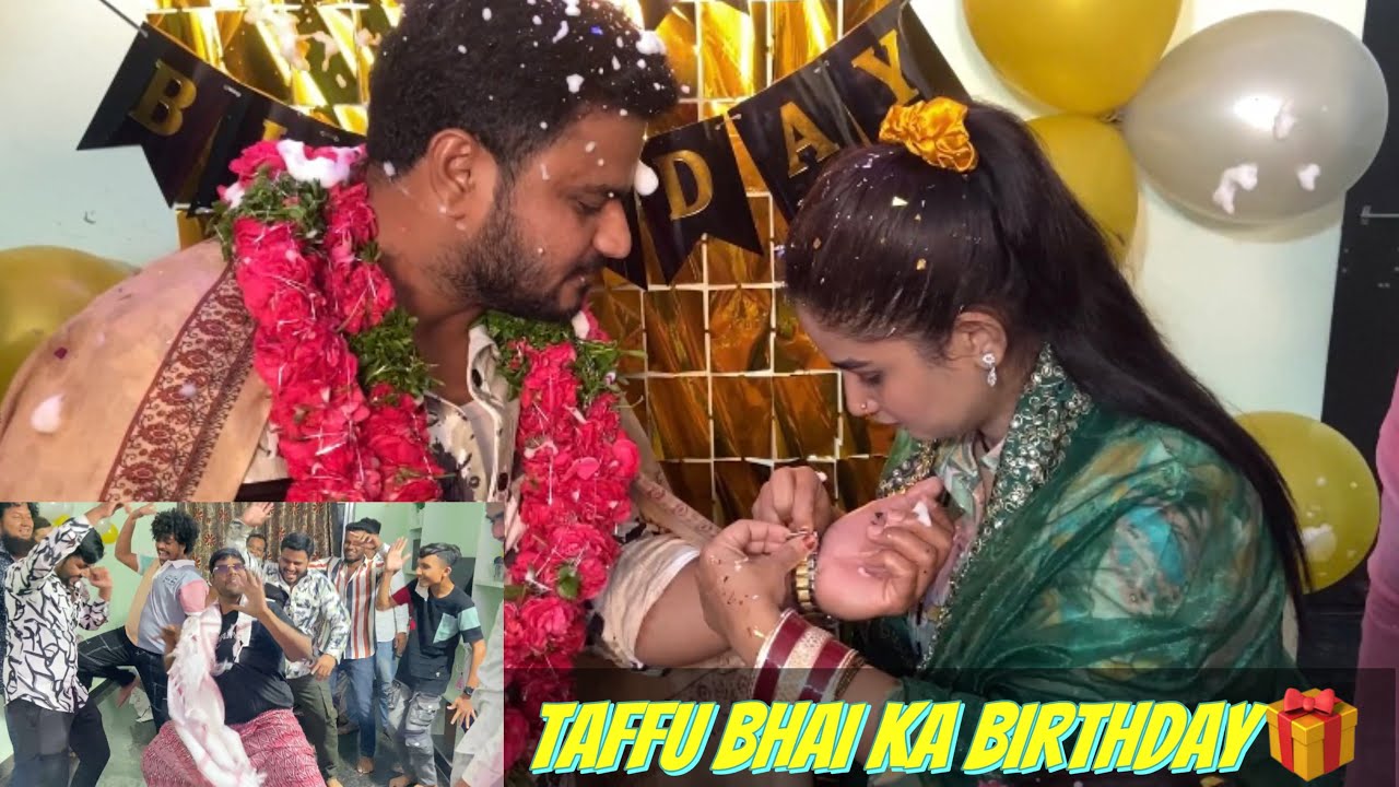 TAFFU BHAI KA BIRTHDAY 🎁 | FULL ENJOY 😜 | LUCKY LALA VLOGS | @ComedykaHungamataffu
