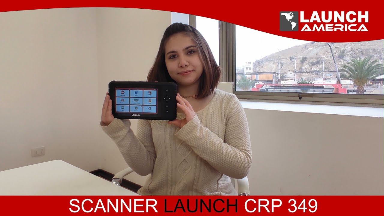 Te presentamos el Scanner LAUNCH CRP 349