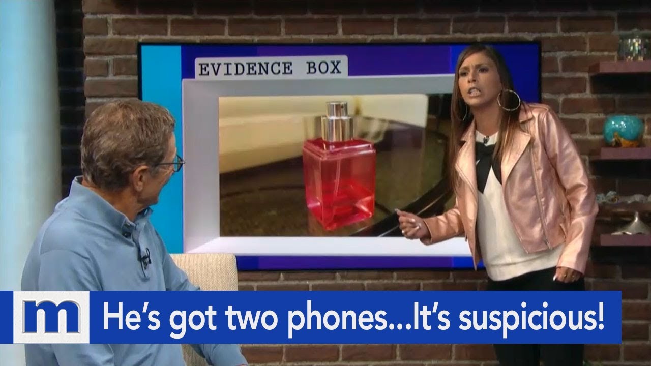 Random pajamas, used perfume, & two phones...He has to be cheating! | The Maury Show