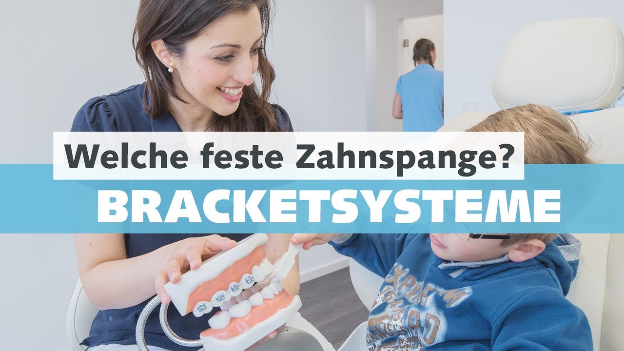 Feste Zahnspange / Bracketsysteme beim  Kieferorthopäden - Welche Arten und Vorteile gibt es?