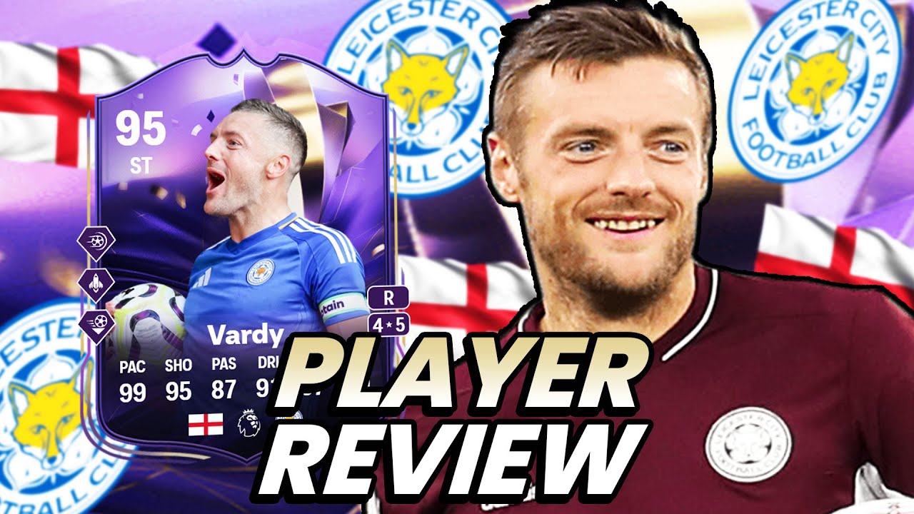 4⭐5⭐ 95 END OF AN ERA VARDY SBC PLAYER REVIEW! EOAE PREMIUM | FC 25 ULTIMATE TEAM
